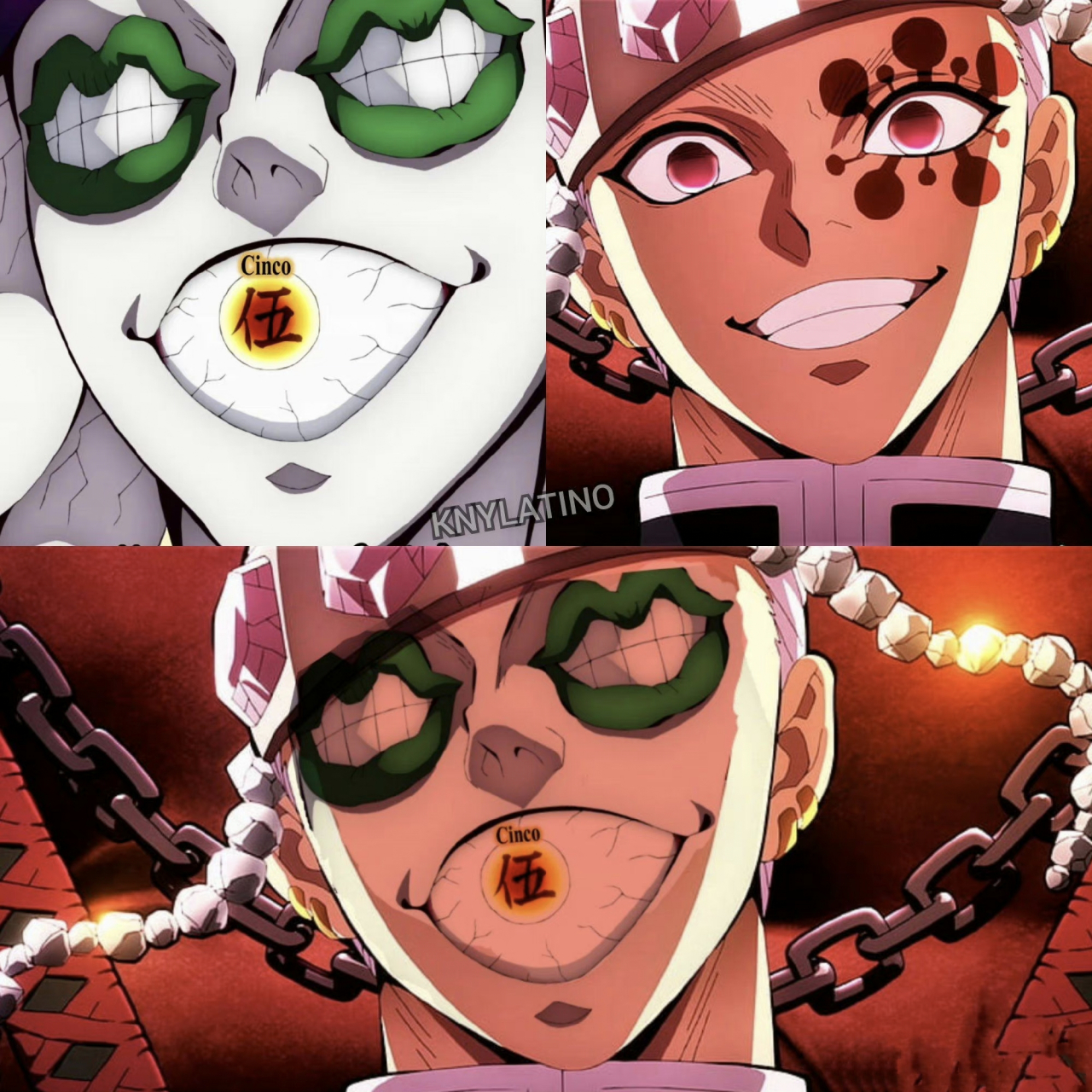 想知道上弦之五玉壶和音柱,是啥关系[doge] #鬼灭之刃##动漫# 67