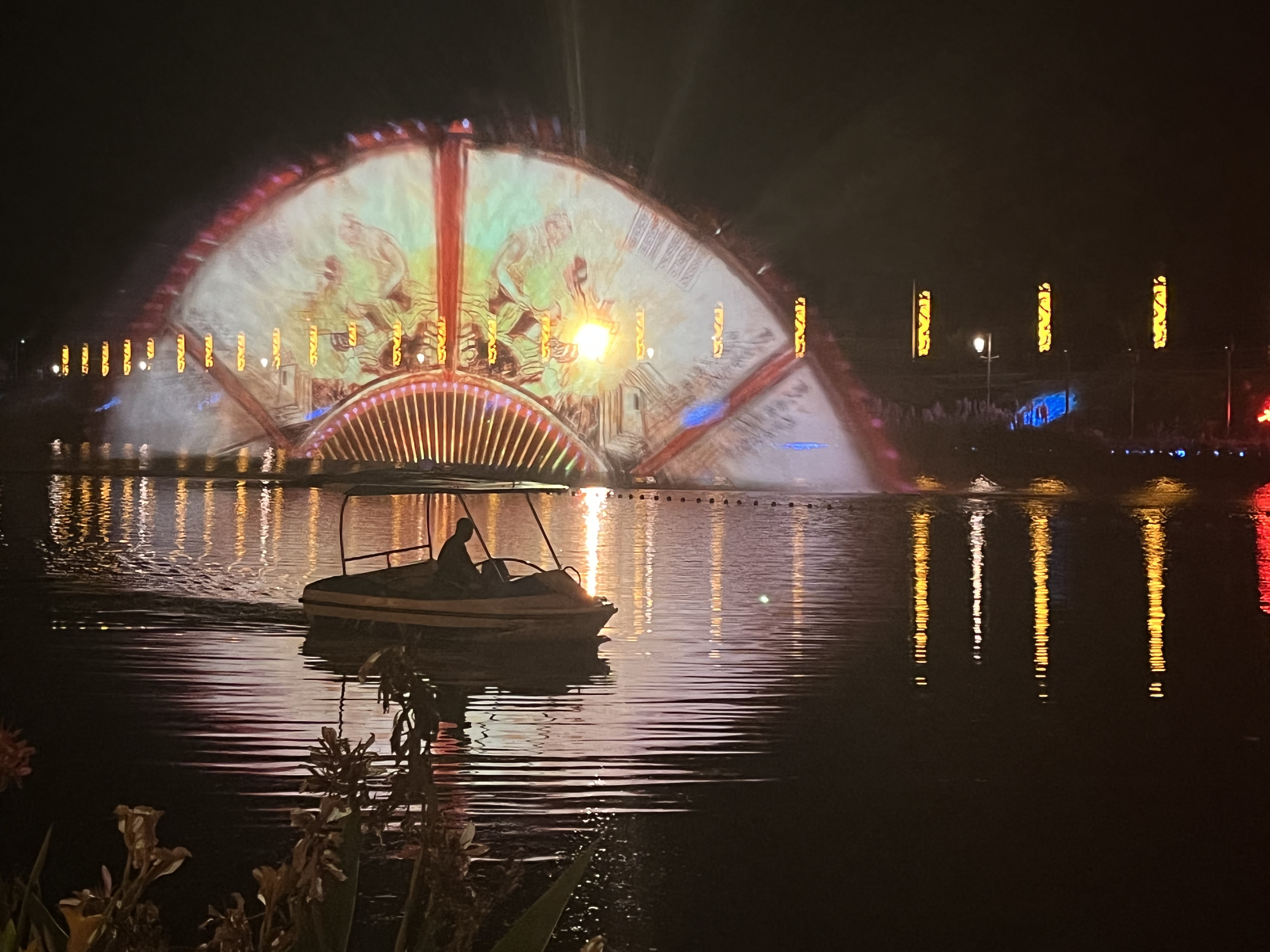 夜游吉安市青原区渼陂古村