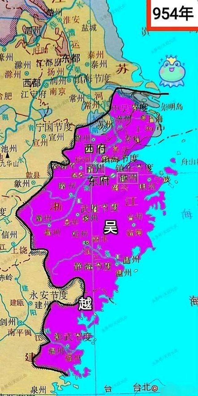 春秋时期吴越地图图片