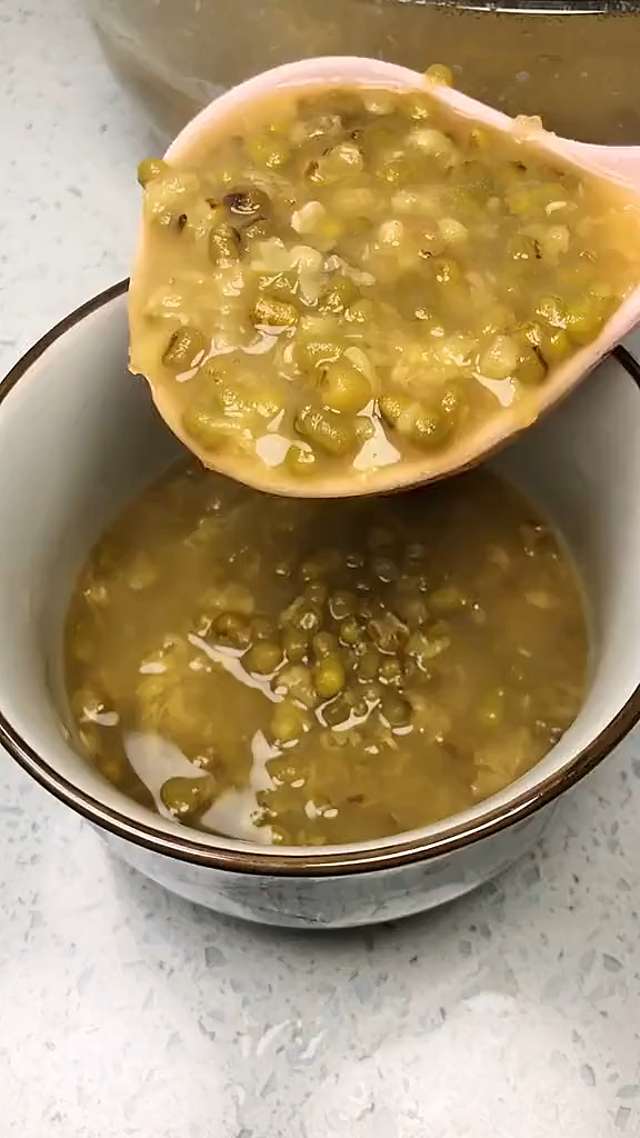 绿豆冰粥的做法