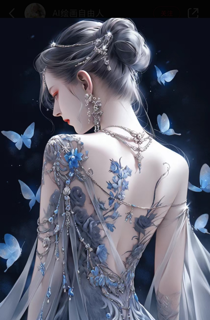 绝美背影杀手,跟颖宝一样好仙呀#美女壁纸