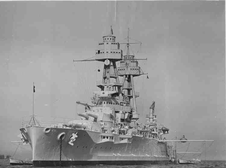 舰船欣赏:美国海军内华达级战列舰