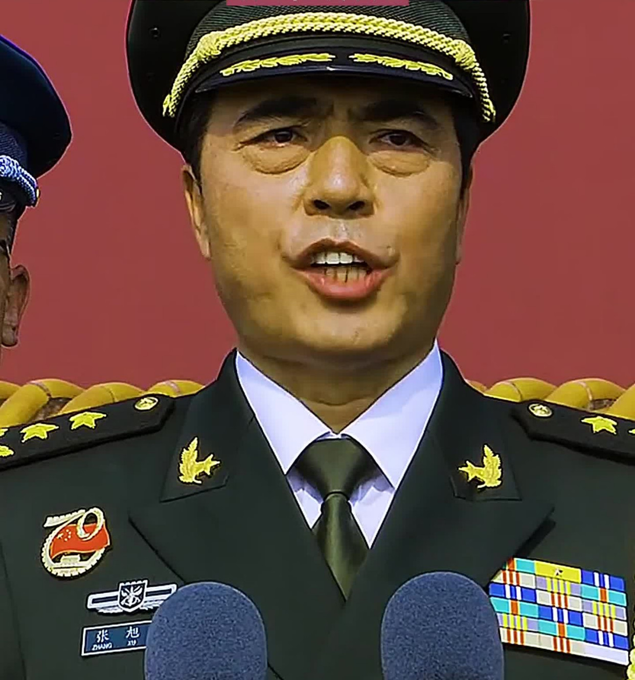 震撼时刻2019年国庆大阅兵分列式开始