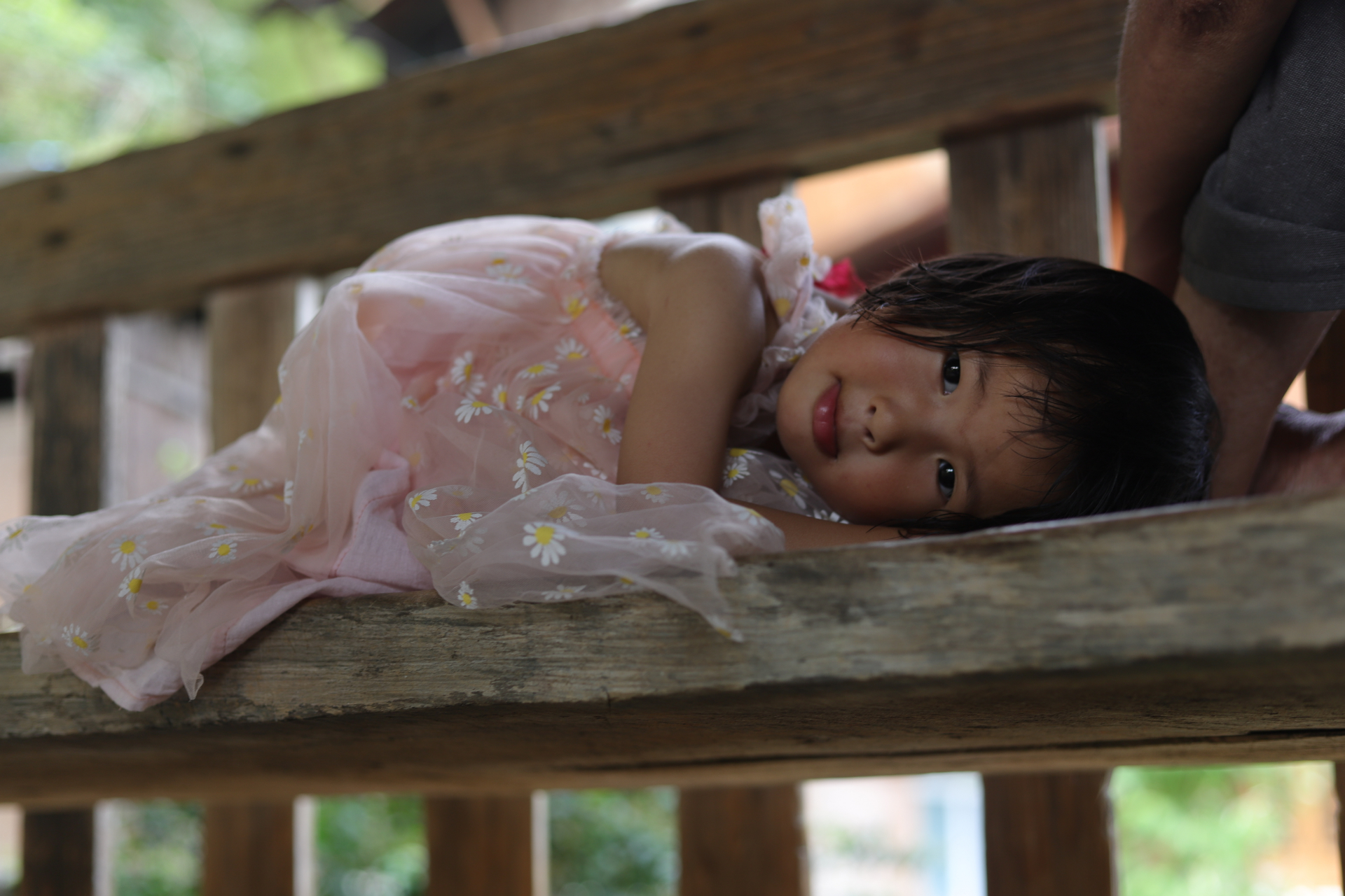 淳朴的侗族小姑娘