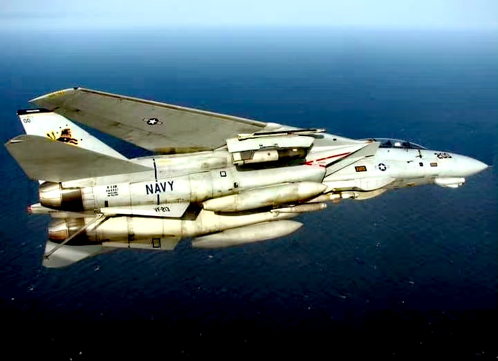 战机欣赏:美国海军 f-14d超级雄猫战斗机
