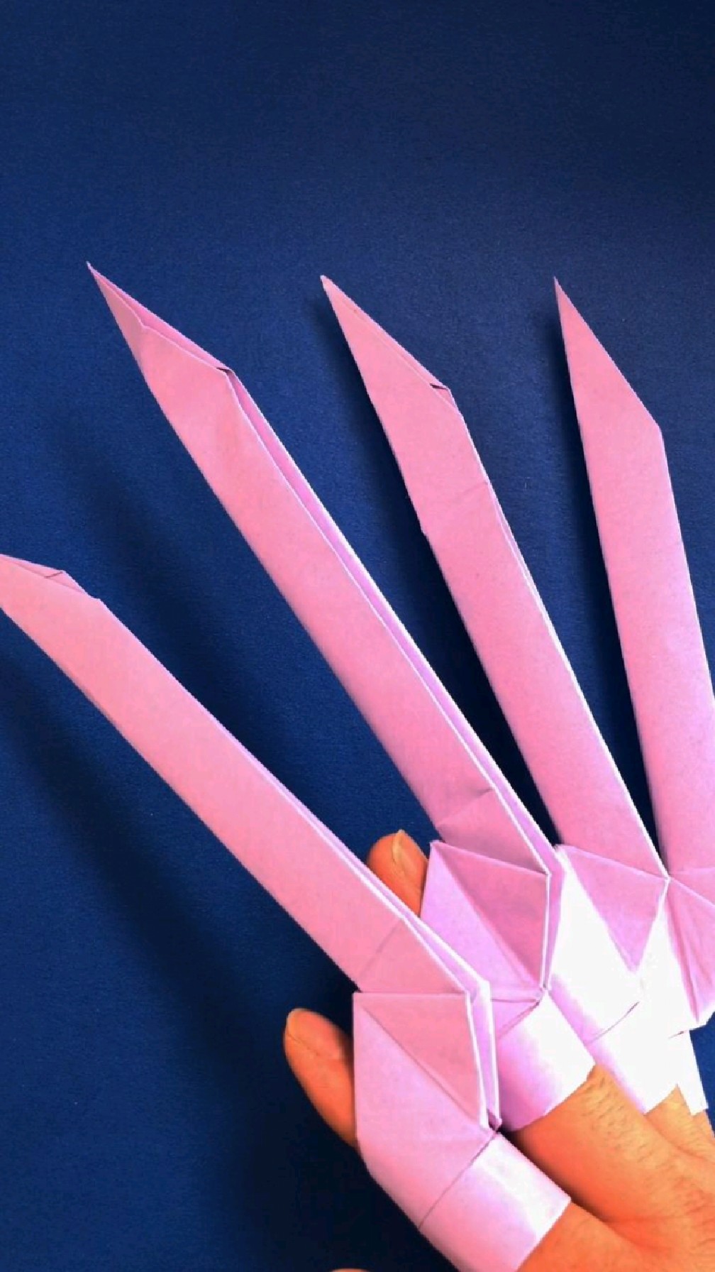 金刚狼爪来了,这样折纸才霸气