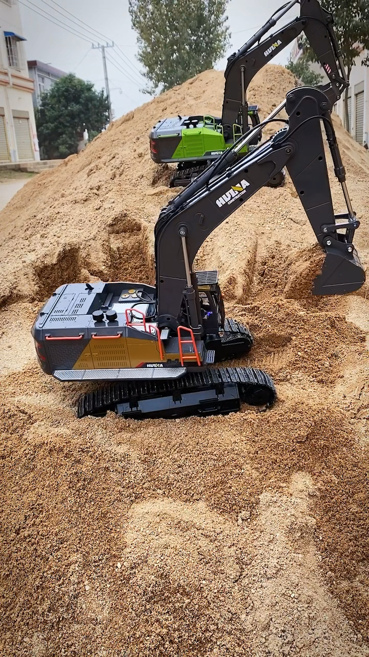 汇纳592遥控挖掘机玩具