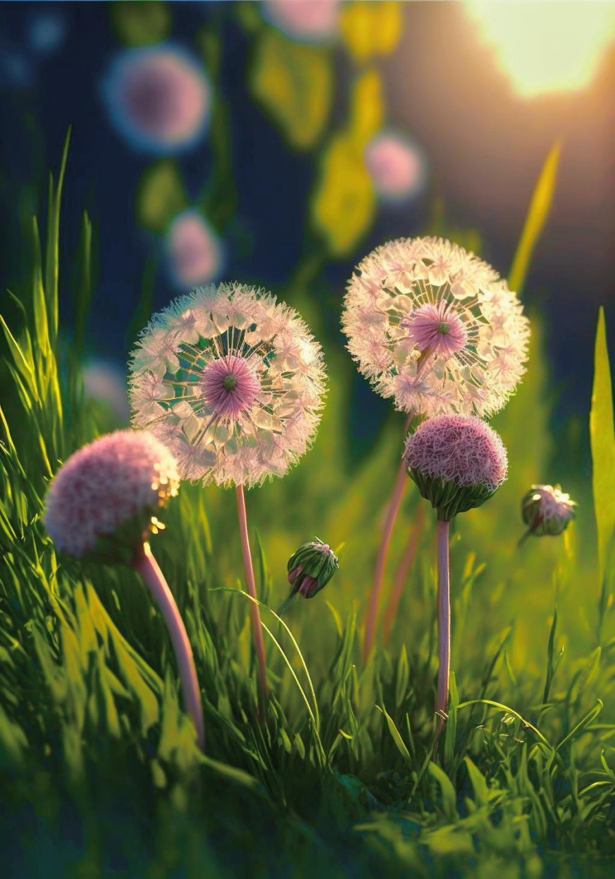 蒲公英:它的花语是;无法停留的爱就让它走吧,不牵绊,不勉强,幸福就好.