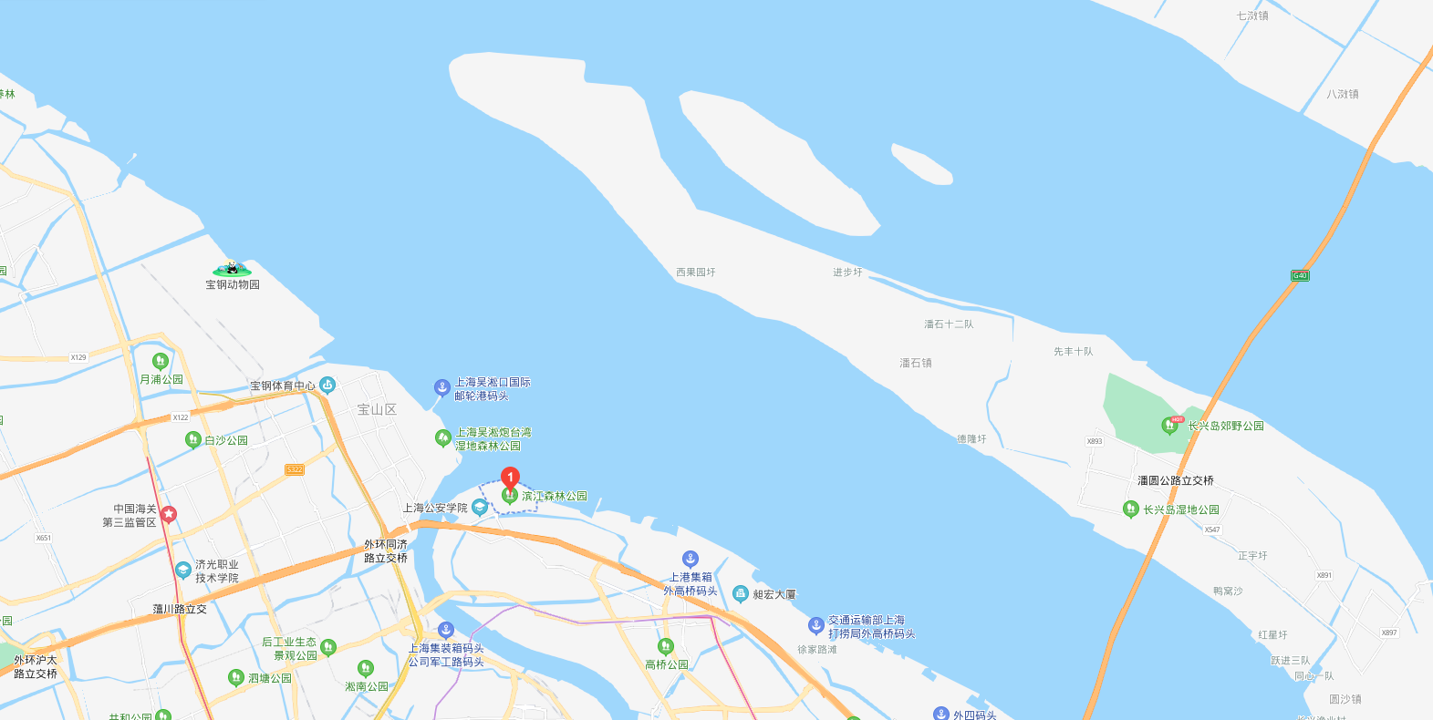 美丽的上海滨江森林公园:天然氧吧 日出日落的最佳观赏点