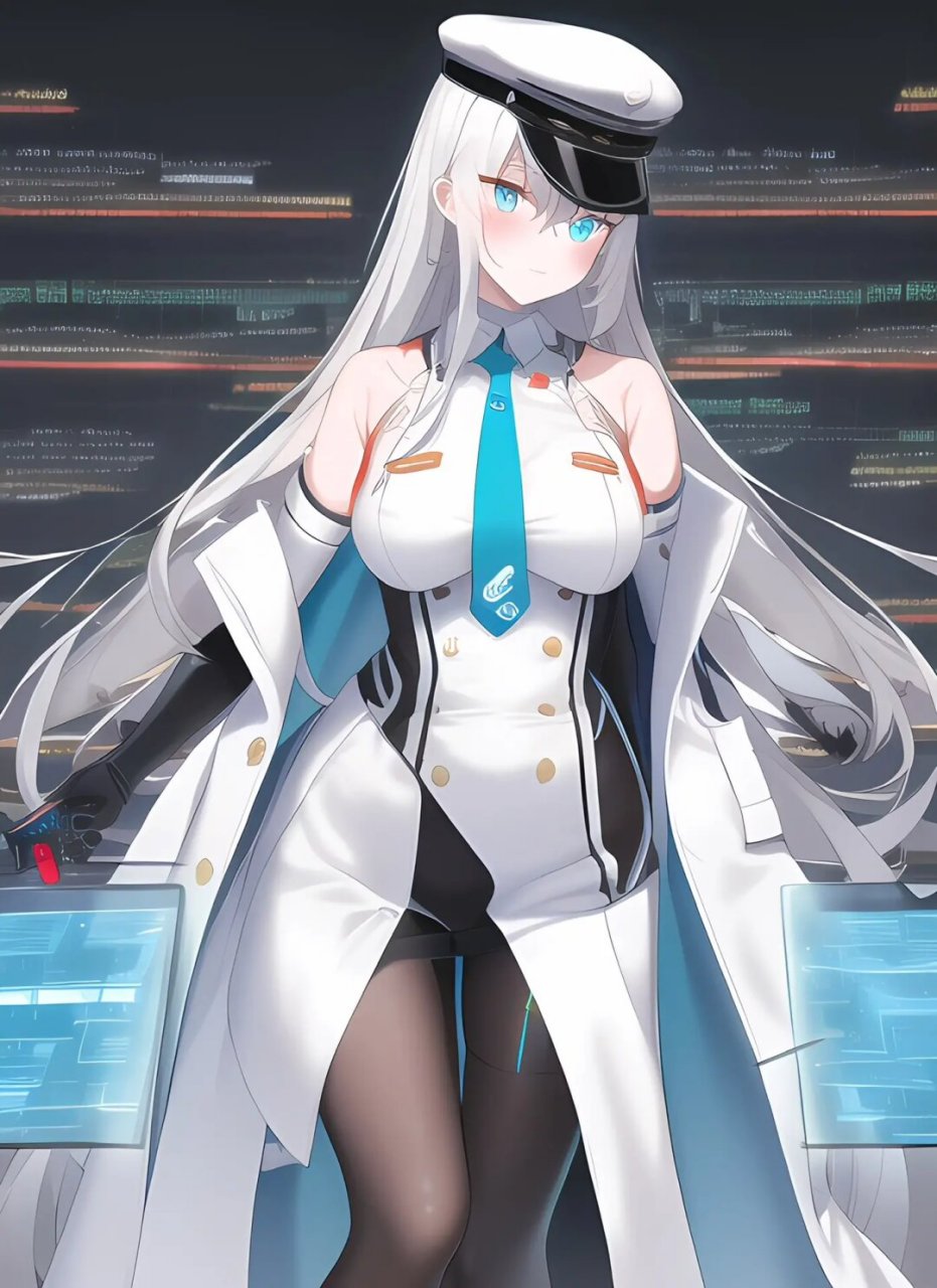 这种御姐风,应该搭配一张更成熟的脸蛋,那样更好看#二次元美图