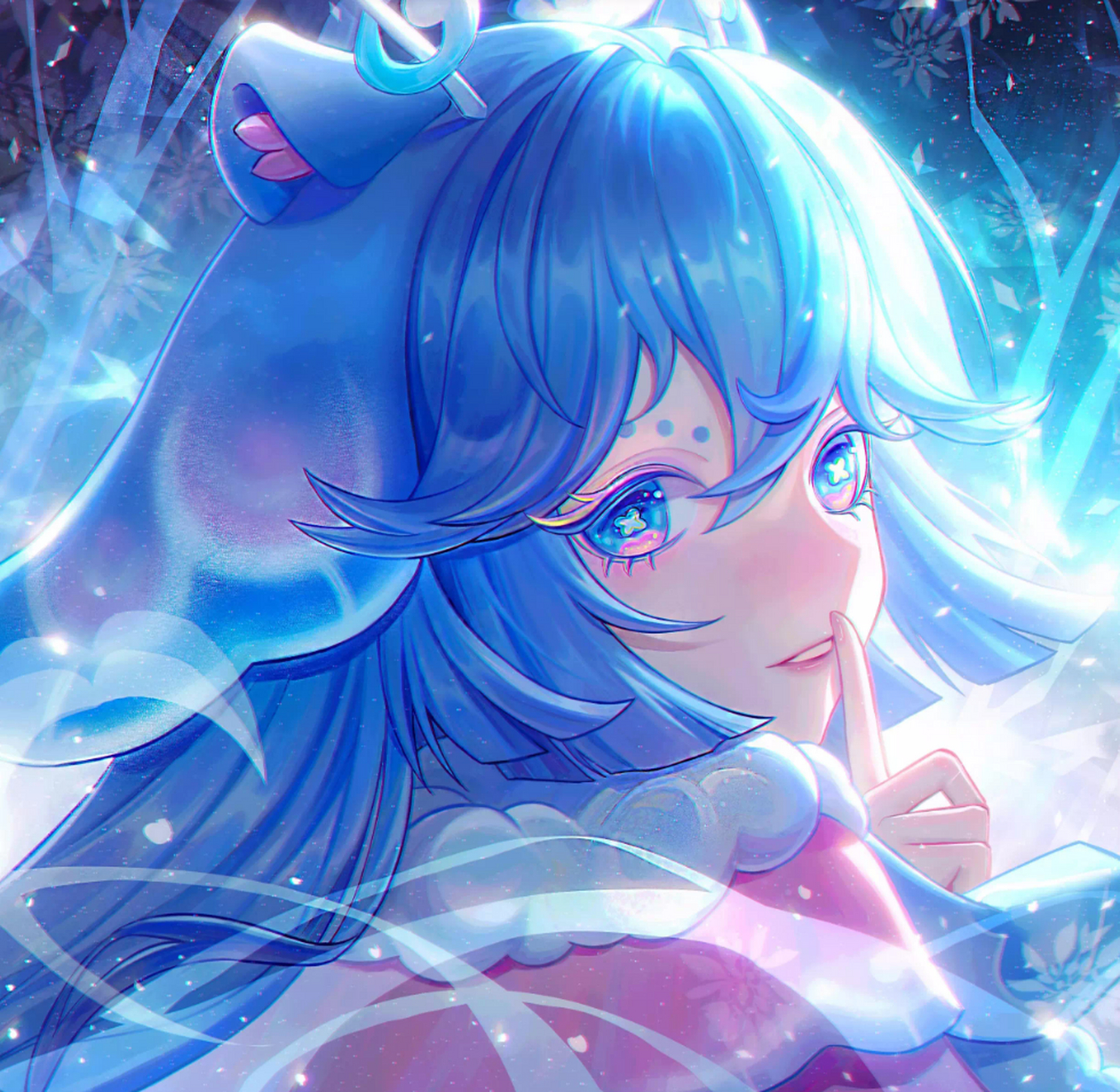 二次元#  蛋仔派对精灵莉斯尔拟人 画师:月下行客