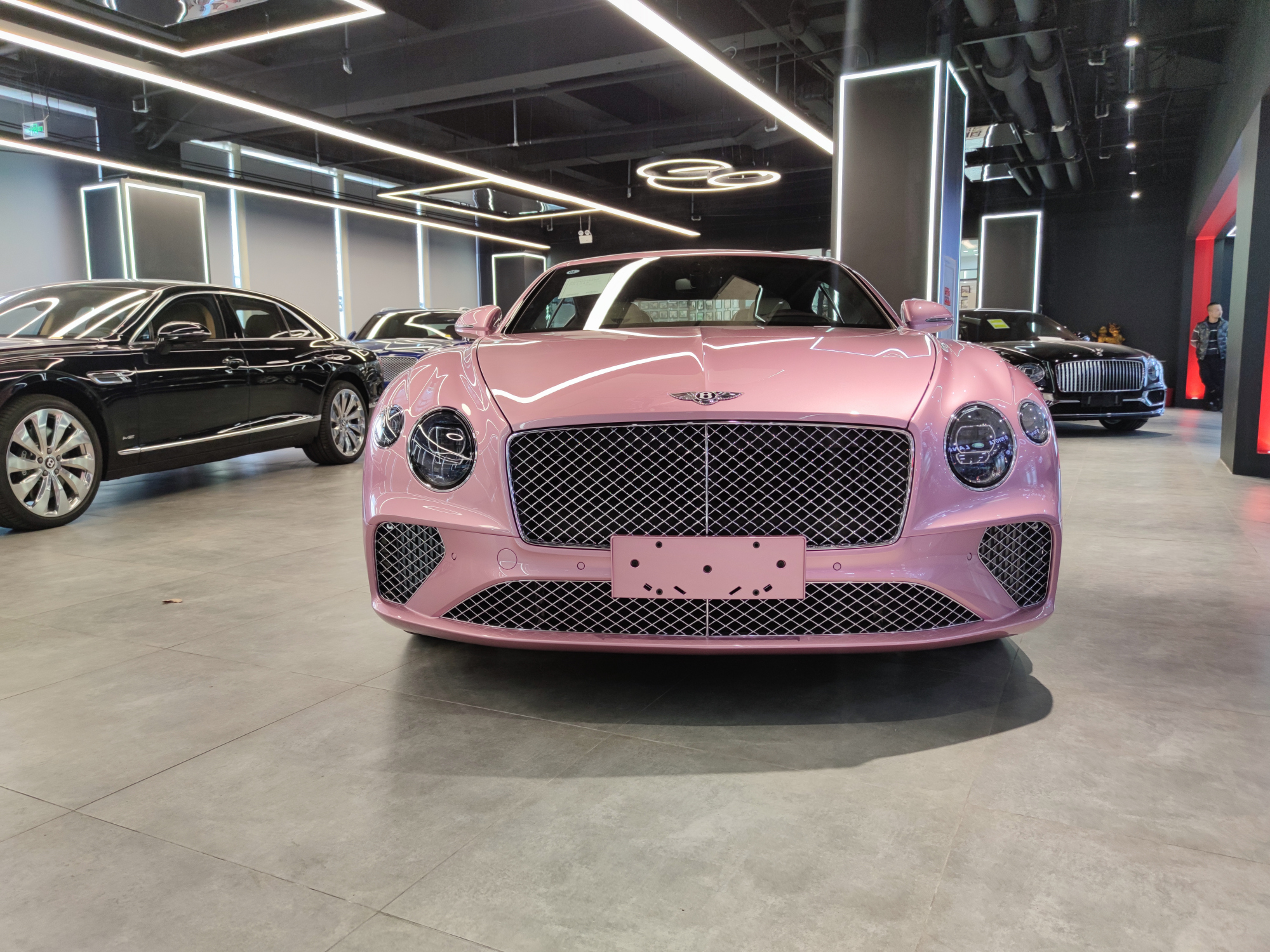 宾利欧陆gt4.0激情粉