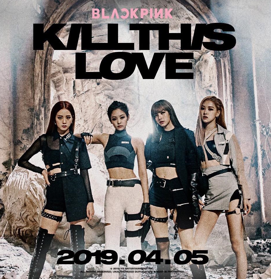 blackpink《kill this love》mv播放量破18亿 创k