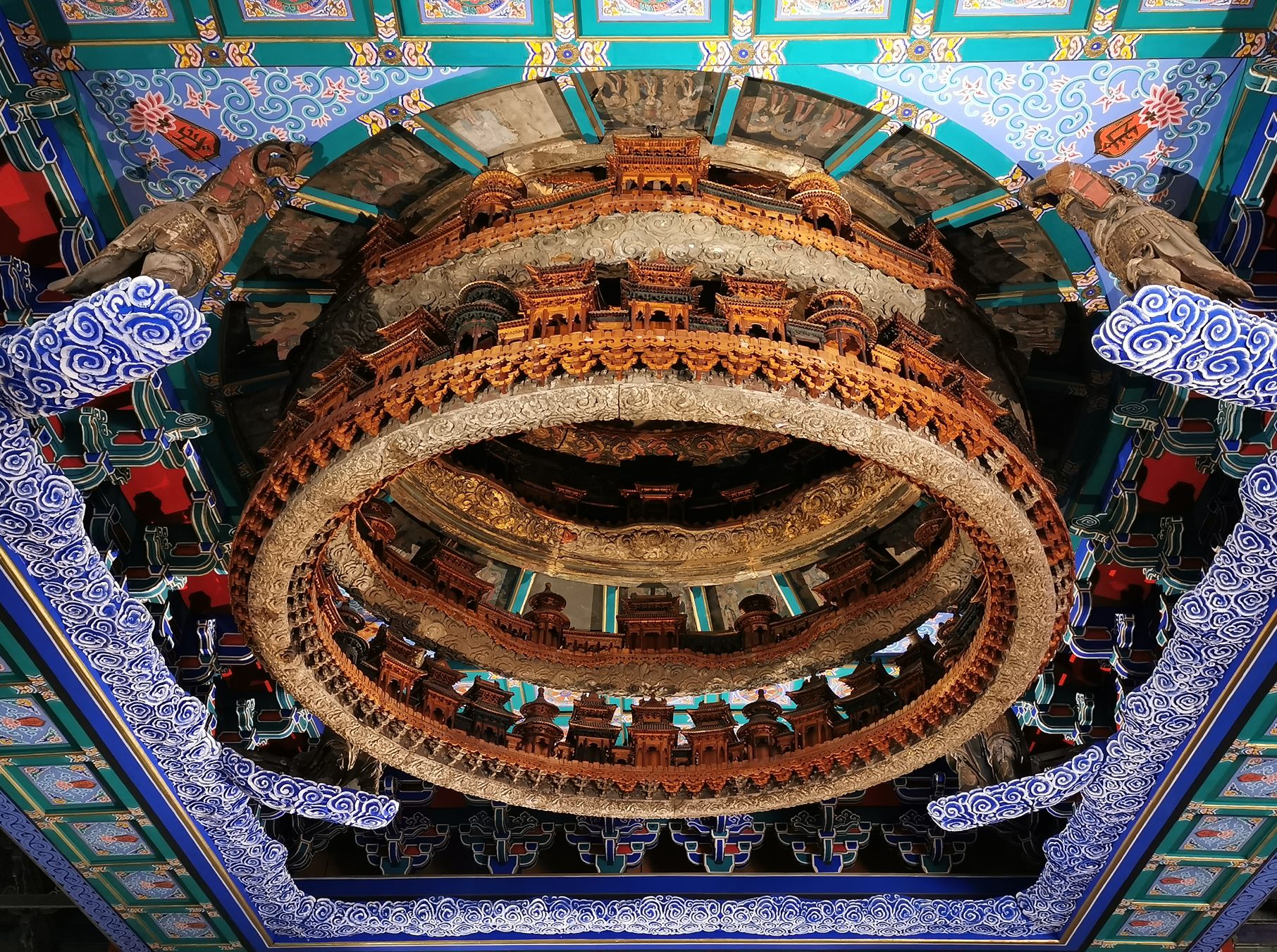 北京先农坛内的镇馆之宝,你没见过的隆福寺星空藻井