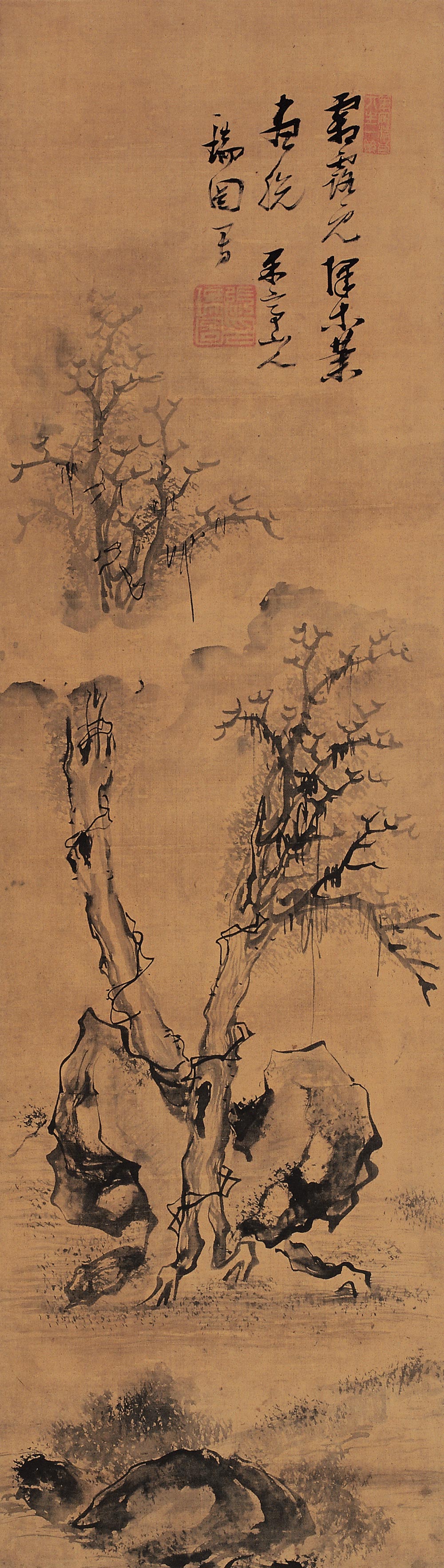 晚明四家之张瑞图绘画,书法作品欣赏