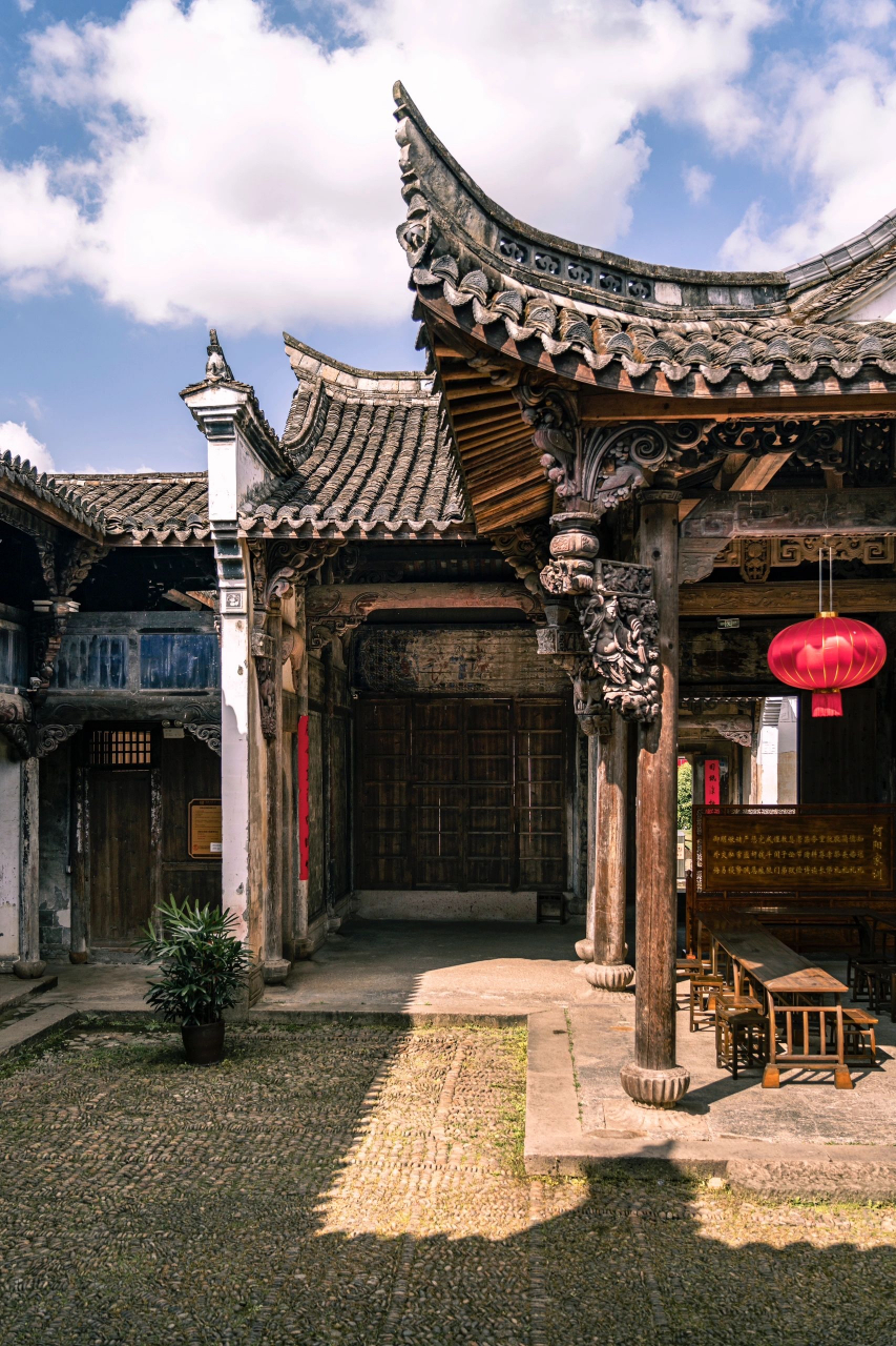 缙云河阳|浙中婺派古建的天选之子 下|||河阳古村里现存祠堂数量惊人