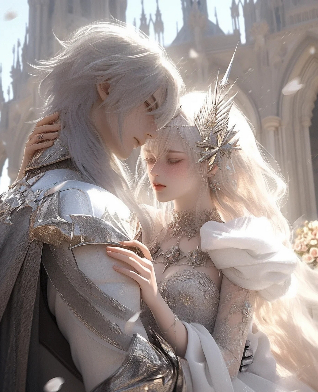 公主与骑士#ai绘画