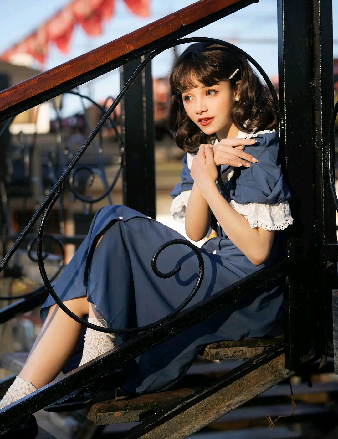 芭比娃娃谢安然写真美图