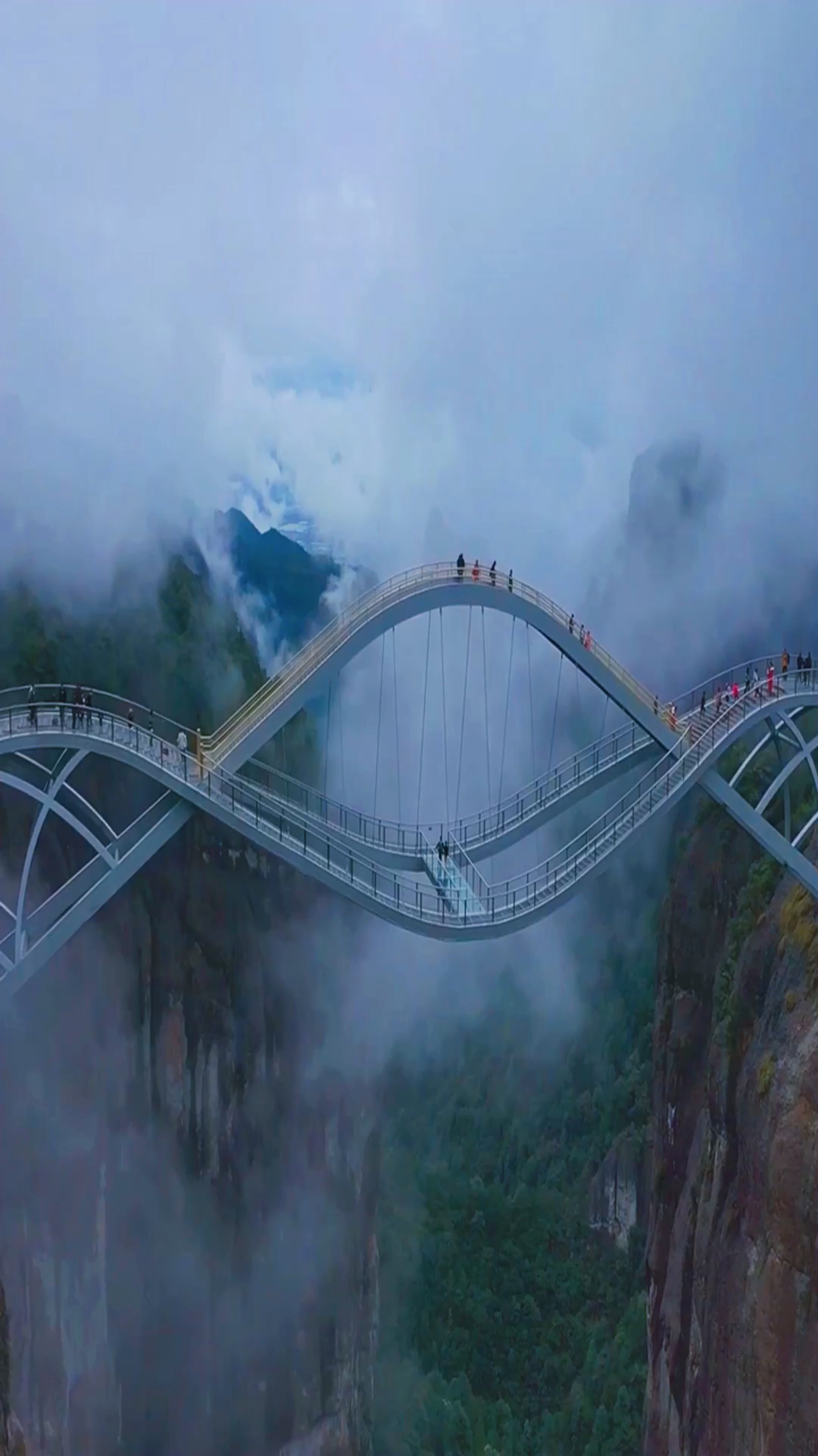 神仙居如意桥,仙境之桥太美
