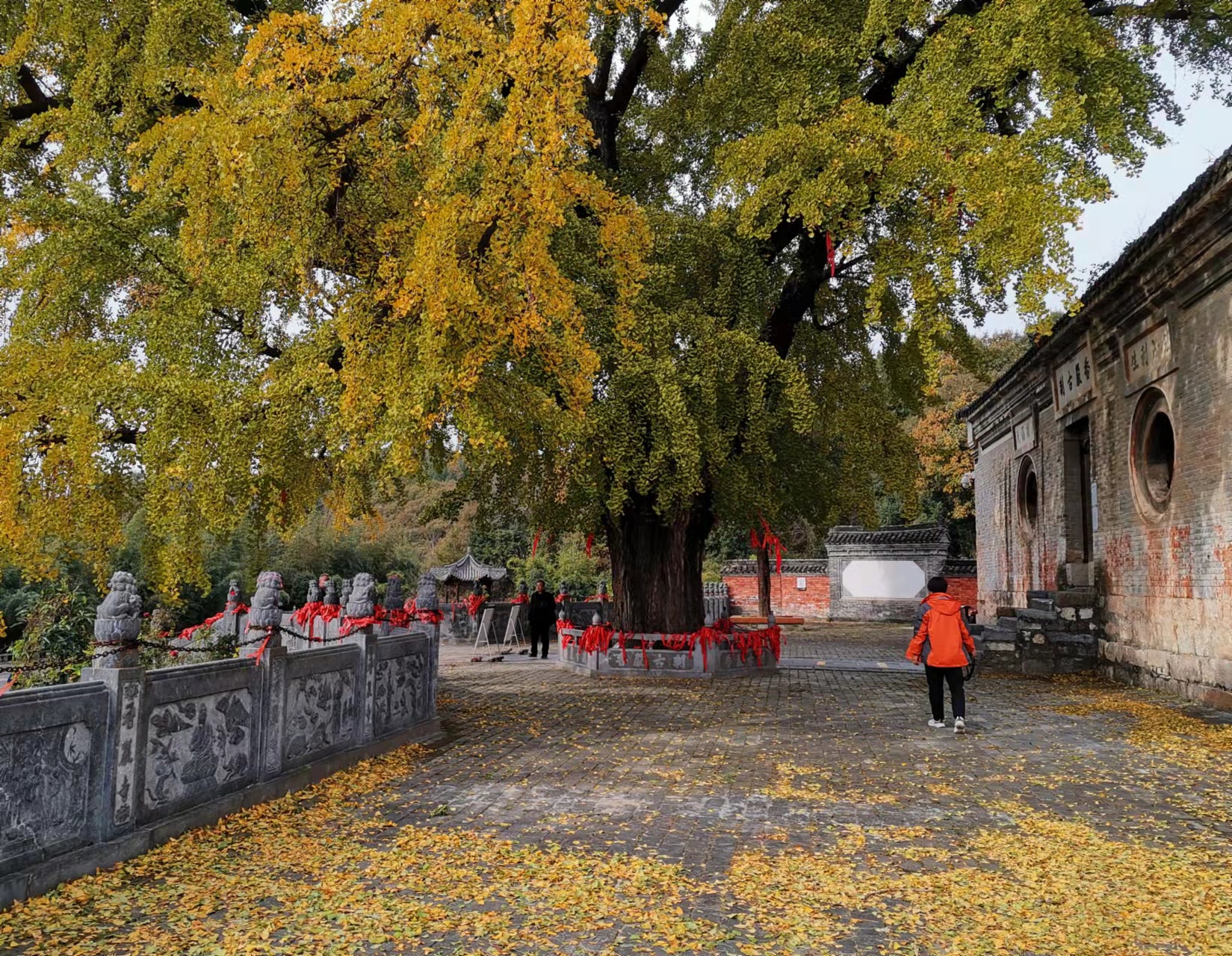 美丽的淅川香严寺风光