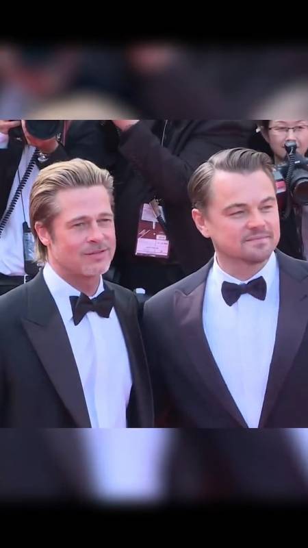 小李子布拉德皮特同框戛纳红毯真是太养眼了