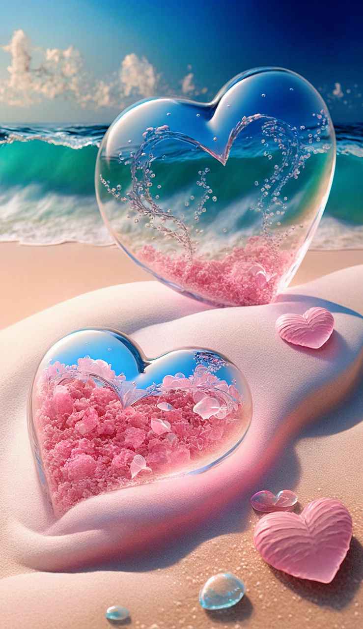 唯美浪漫的心78壁纸!