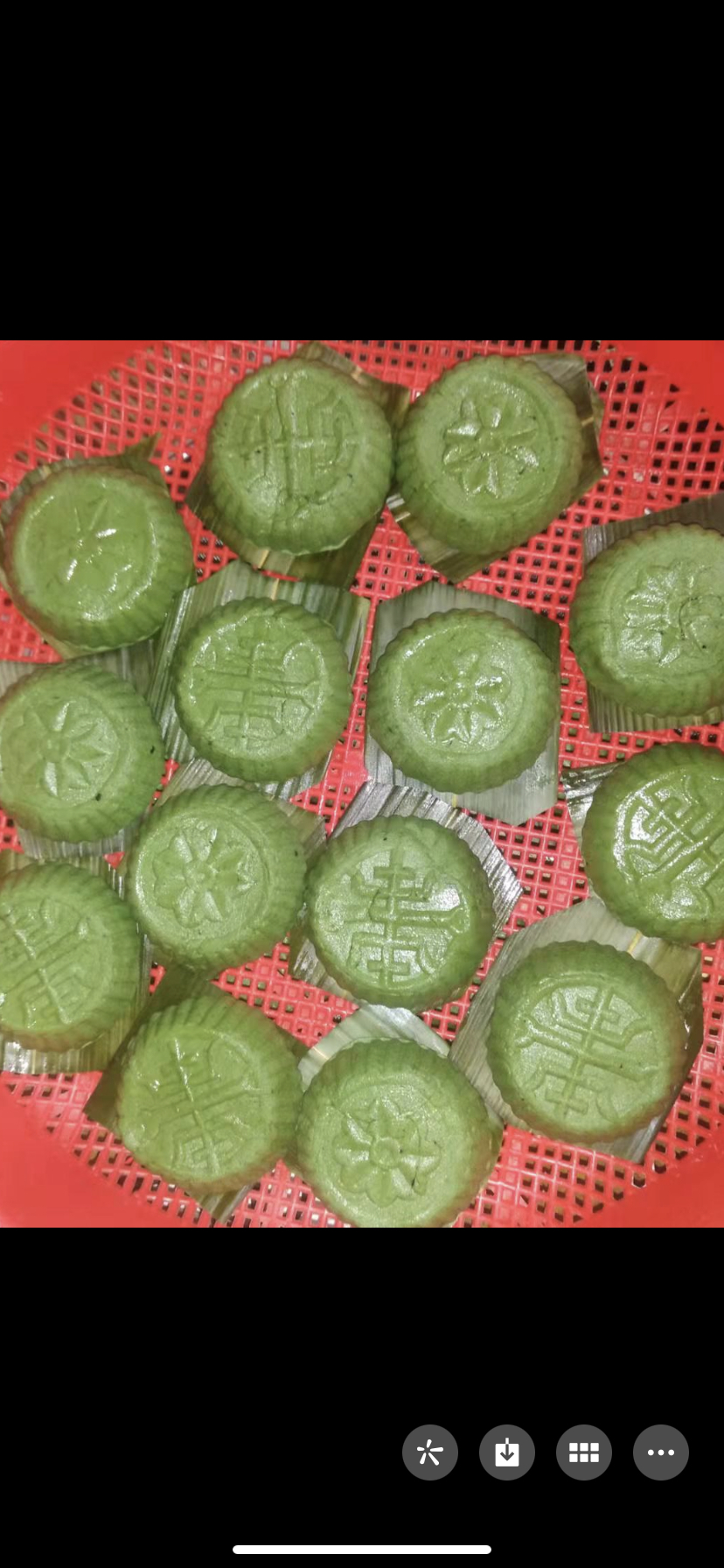 老妈在家包青果,口水流一地