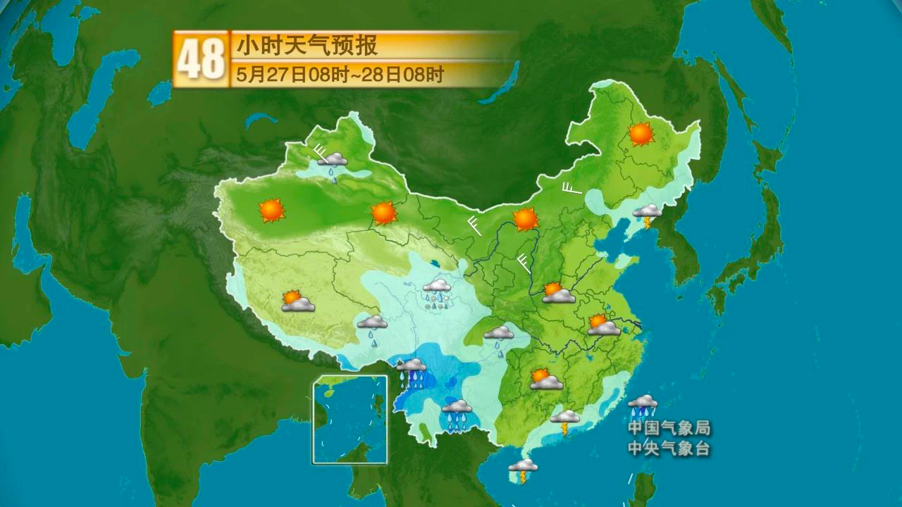 台州天气预报:5月26日至6月1日未来一周气象趋势