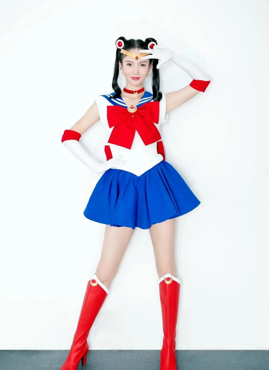 金晨cos美少女战士,还行,没有毁童年