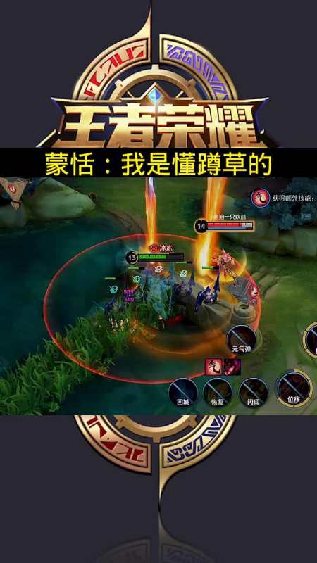 嘴强王者解说:蒙恬:我是懂蹲草的-度小视