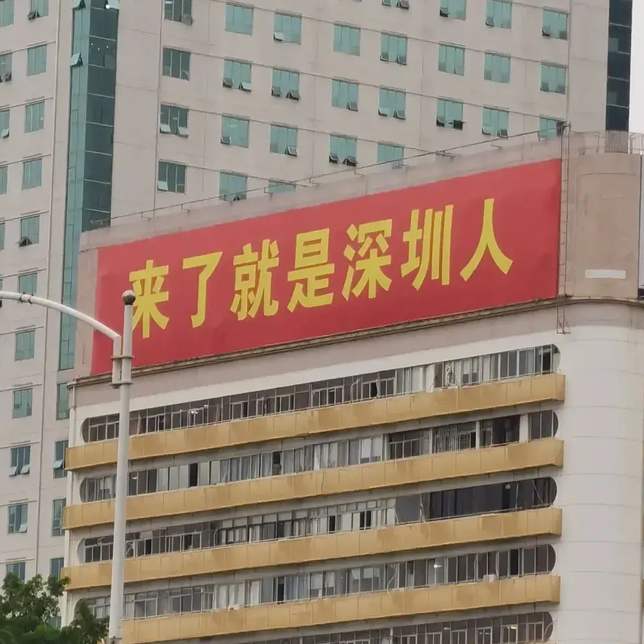 来了就是深圳人,加油