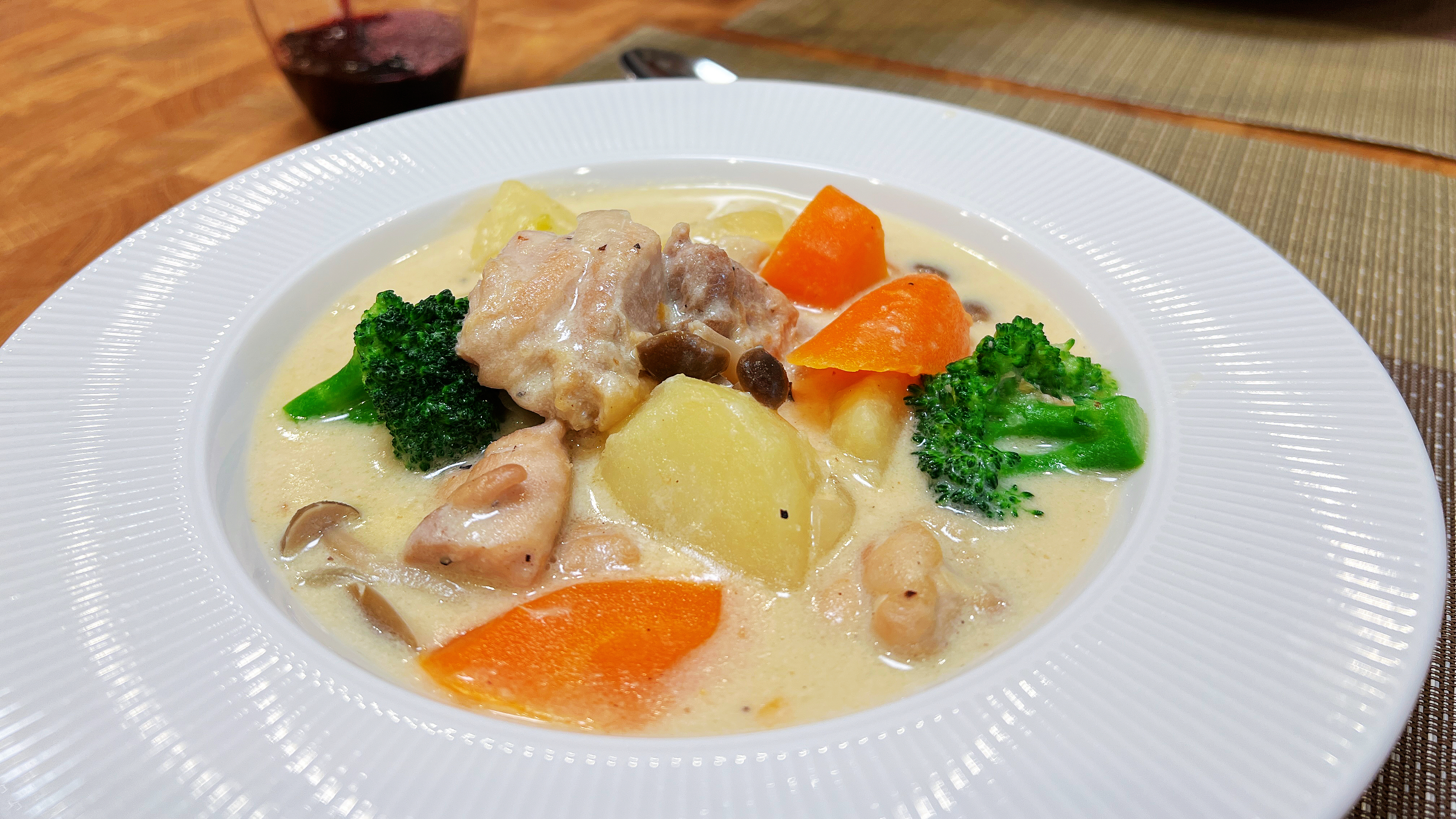 圣诞氛围满满的奶油炖菜