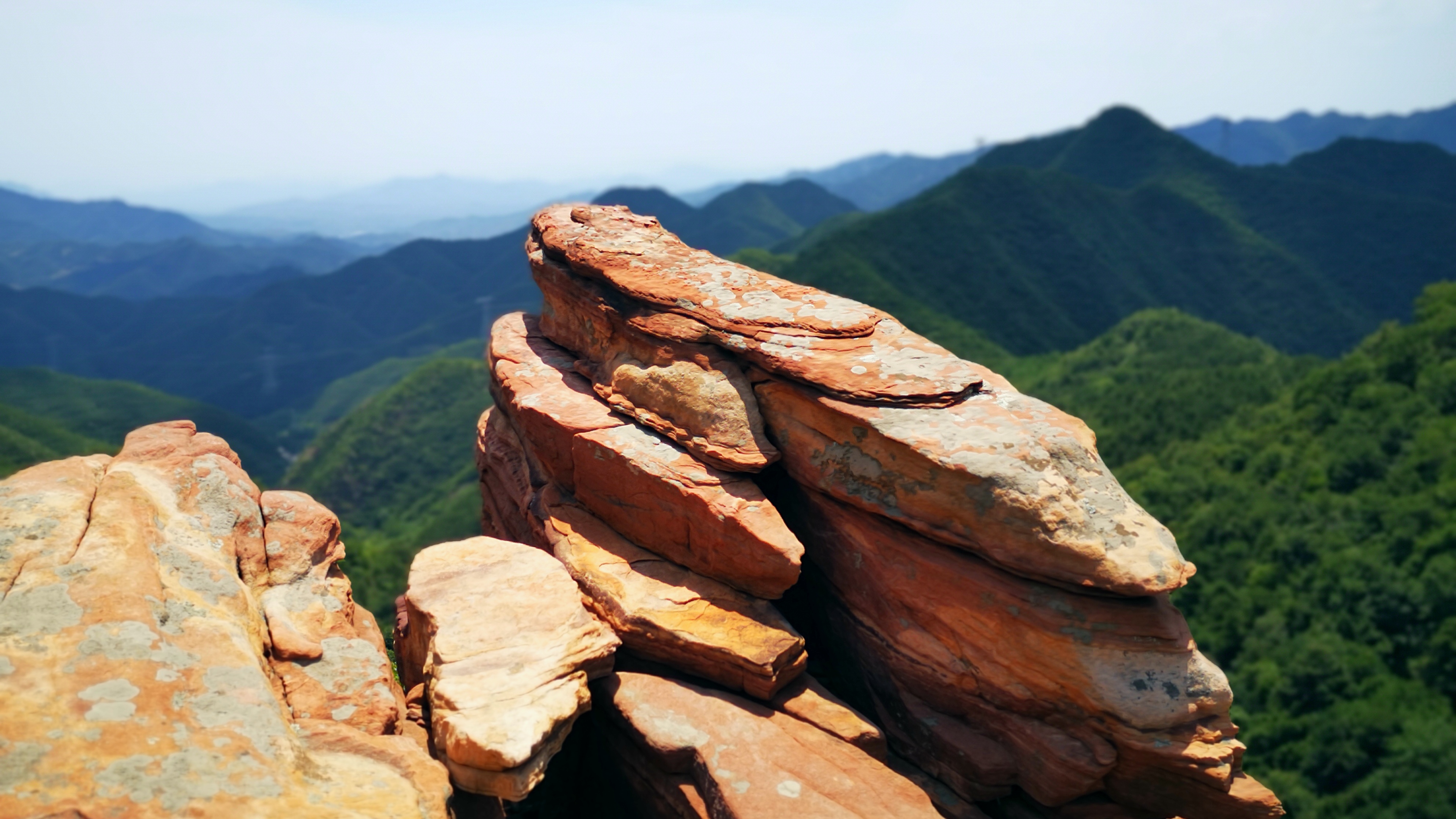 邢台寒山风景区,赤壁丹崖多奇景,天然氧吧名不虚