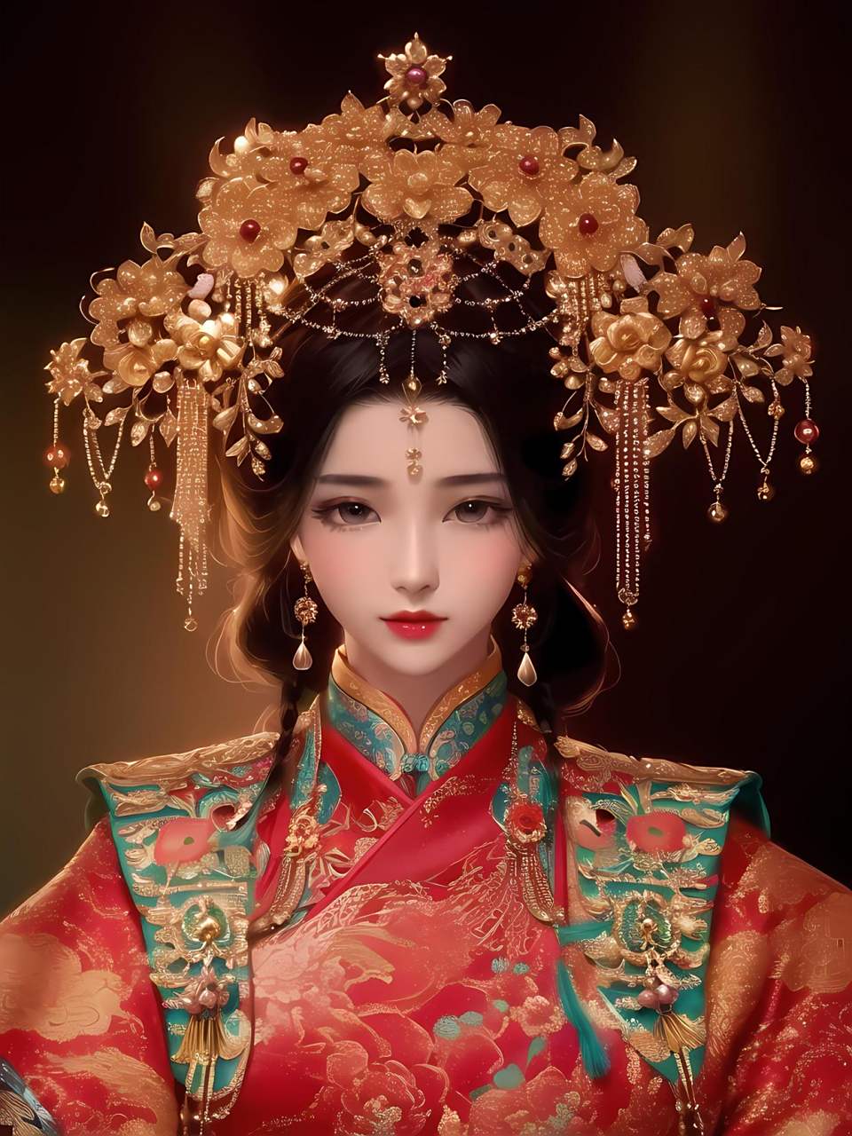 你印象里结婚的样子,古代凤冠霞帔,十里红妆梦是想中的出嫁场面
