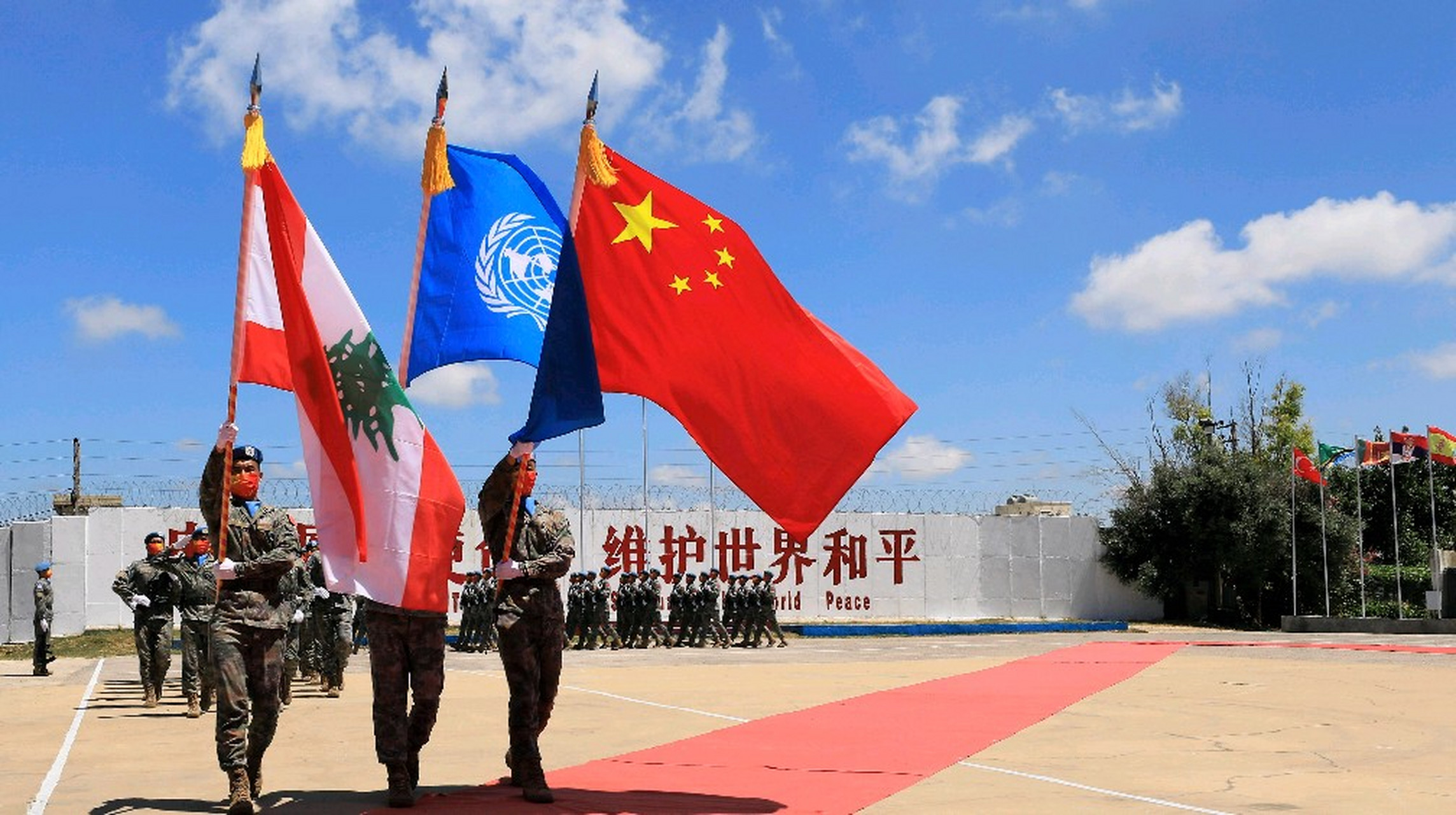当地时间3月30日至31日,中国第21批赴黎巴嫩维和部队高标准通过了联合