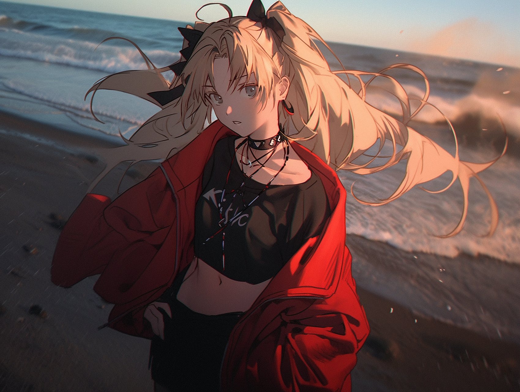 埃列什基伽勒 画师:烨澪#二次元美图# #我爱二次元# #命运冠位指定