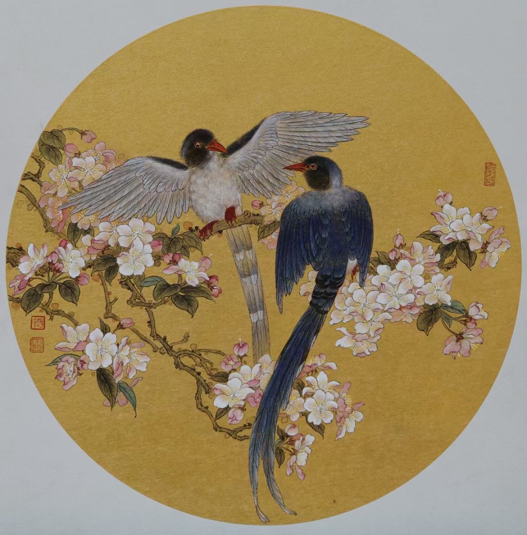 朱非书法,赵永夫工笔花鸟画作品集