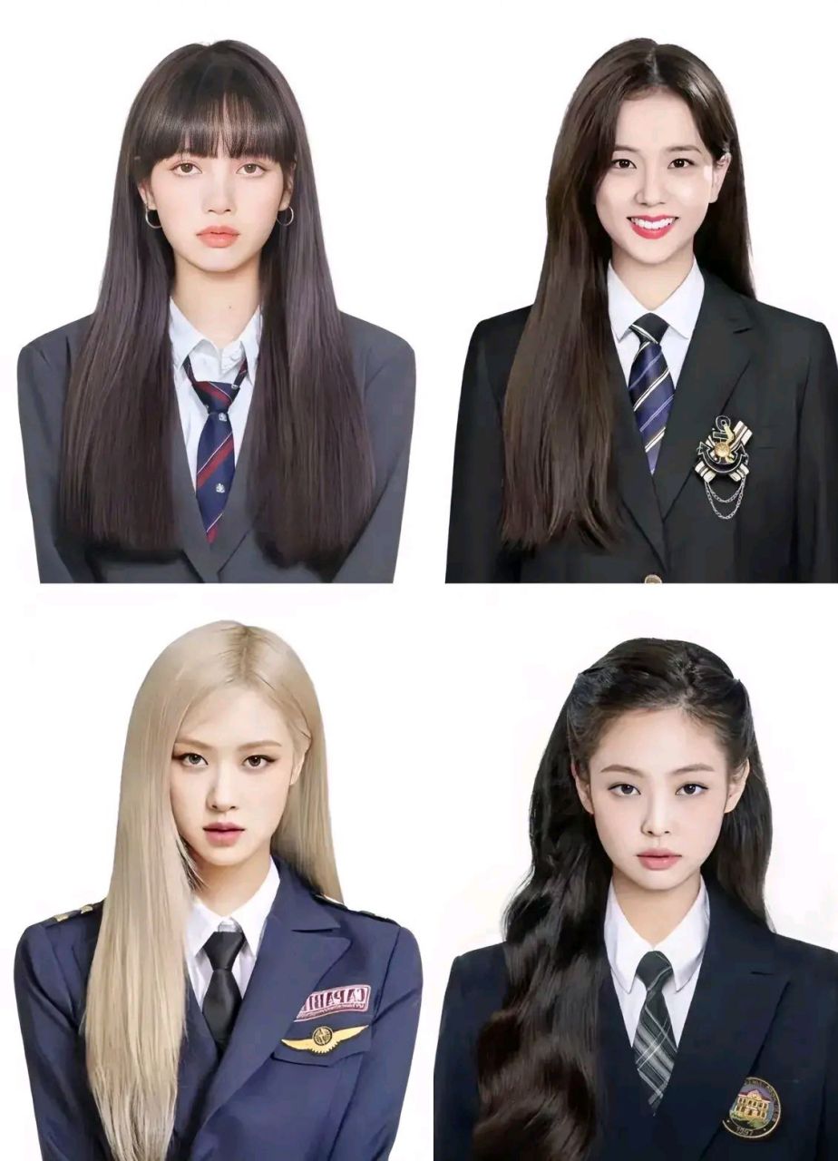 lisa的铁刘海跟程潇有得一拼.