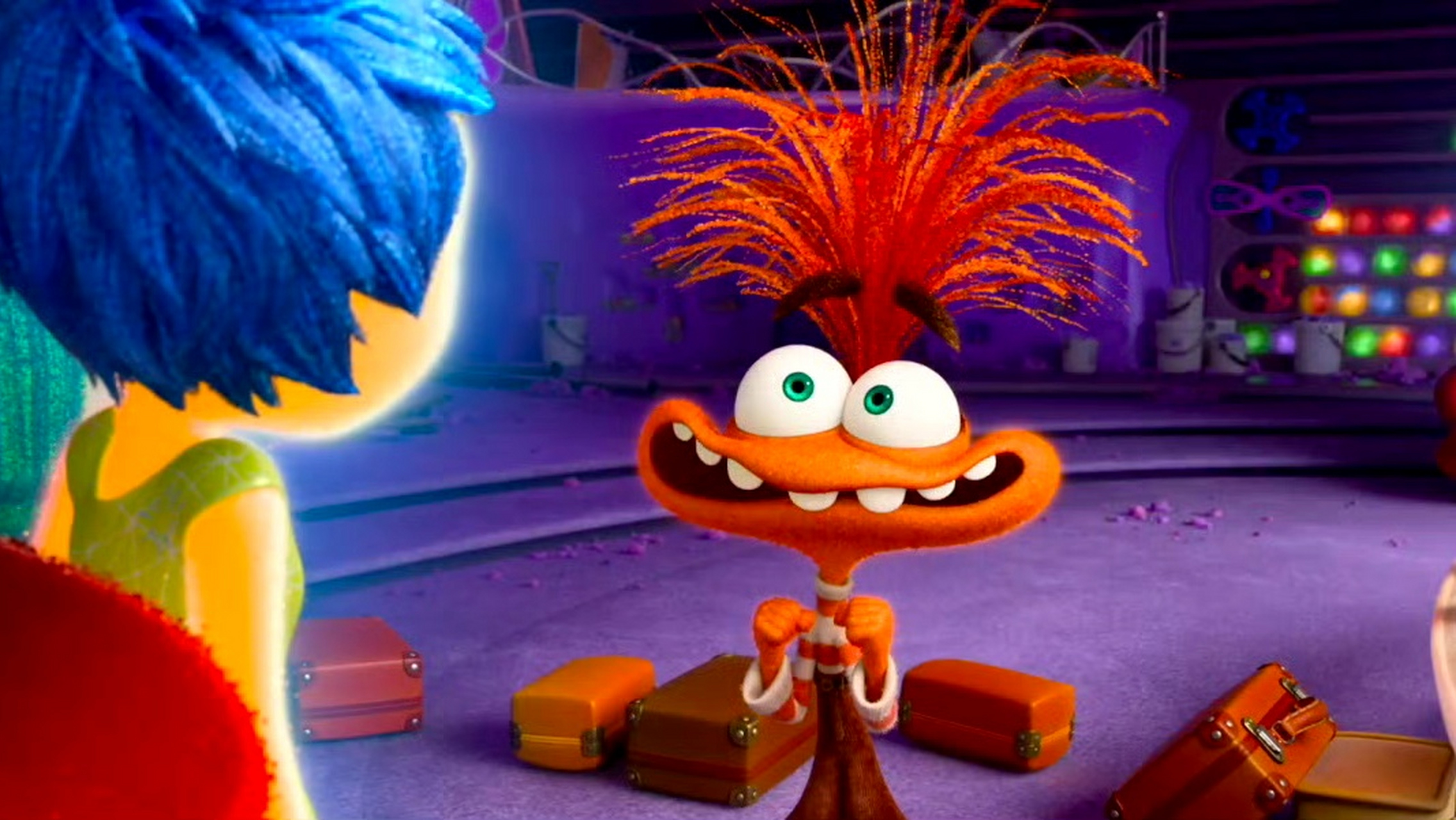 《头脑特工队2》预告片中曝光的新情绪"焦虑",太符合打工人的形象了,