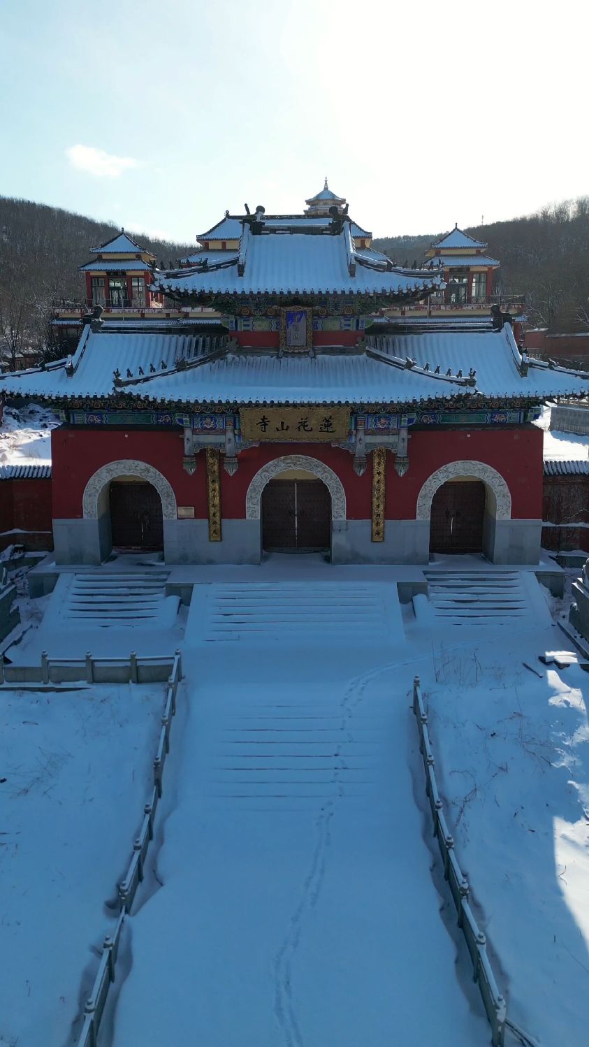 大连莲花山寺,据说明年就要开放了,期待-度小视