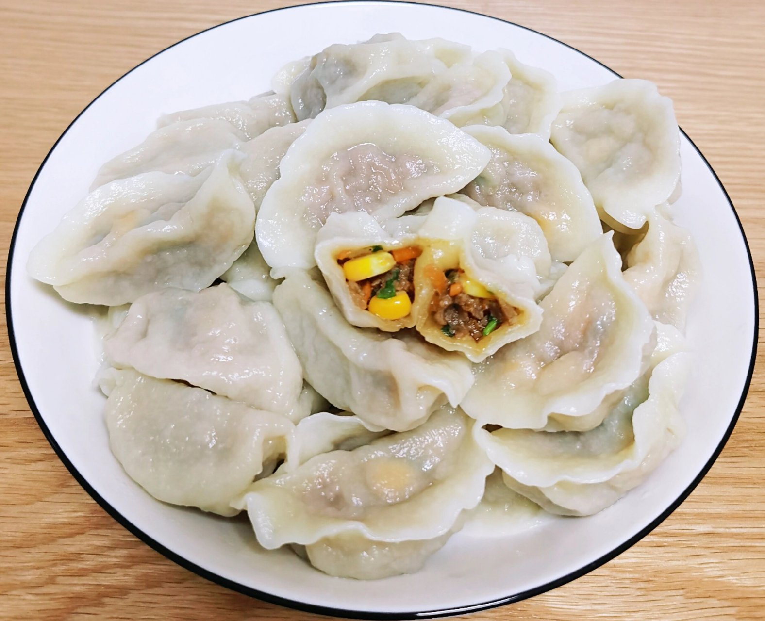 好吃不如饺子 玉米鲜肉饺子 你喜欢吃饺子吗||| #宝藏作者创作企划5