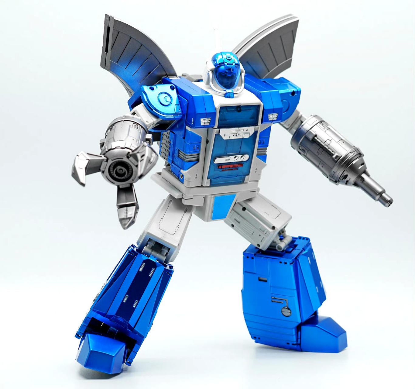 模型欣赏:盘古模型 变形金刚 苍蓝卫兵 蓝色机器卫兵.