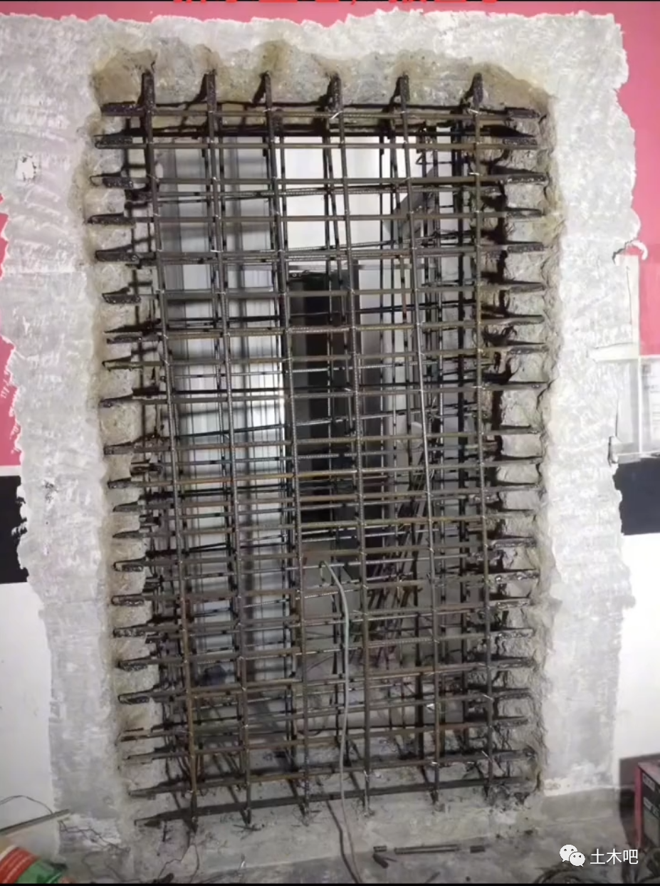 剪力墙被拆之后,这么加固