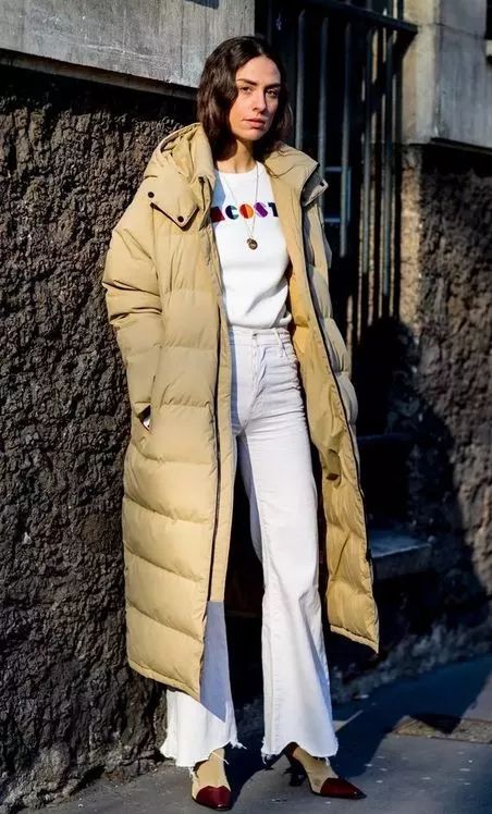 羽绒服 阔腿裤,才是冬季最时髦的cp,好看到起飞