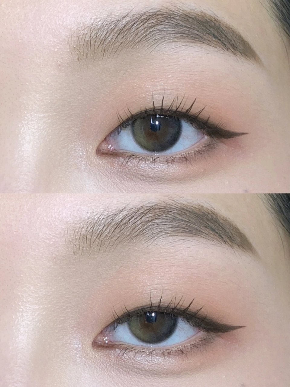 单眼皮肿内双也能学的有效消肿眼线眼妆画法 朴彩英灵感眼妆适合单