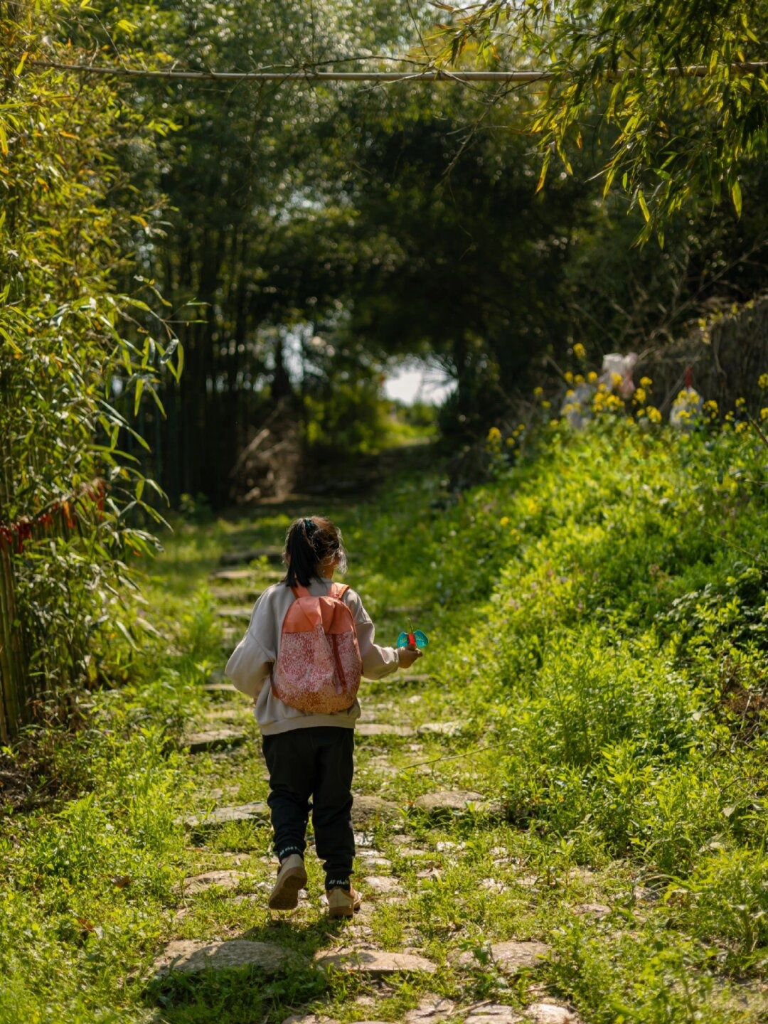 德清莫干山劳岭古道亲子徒步  莫干山自驾游的劳岭村景区是一个小众