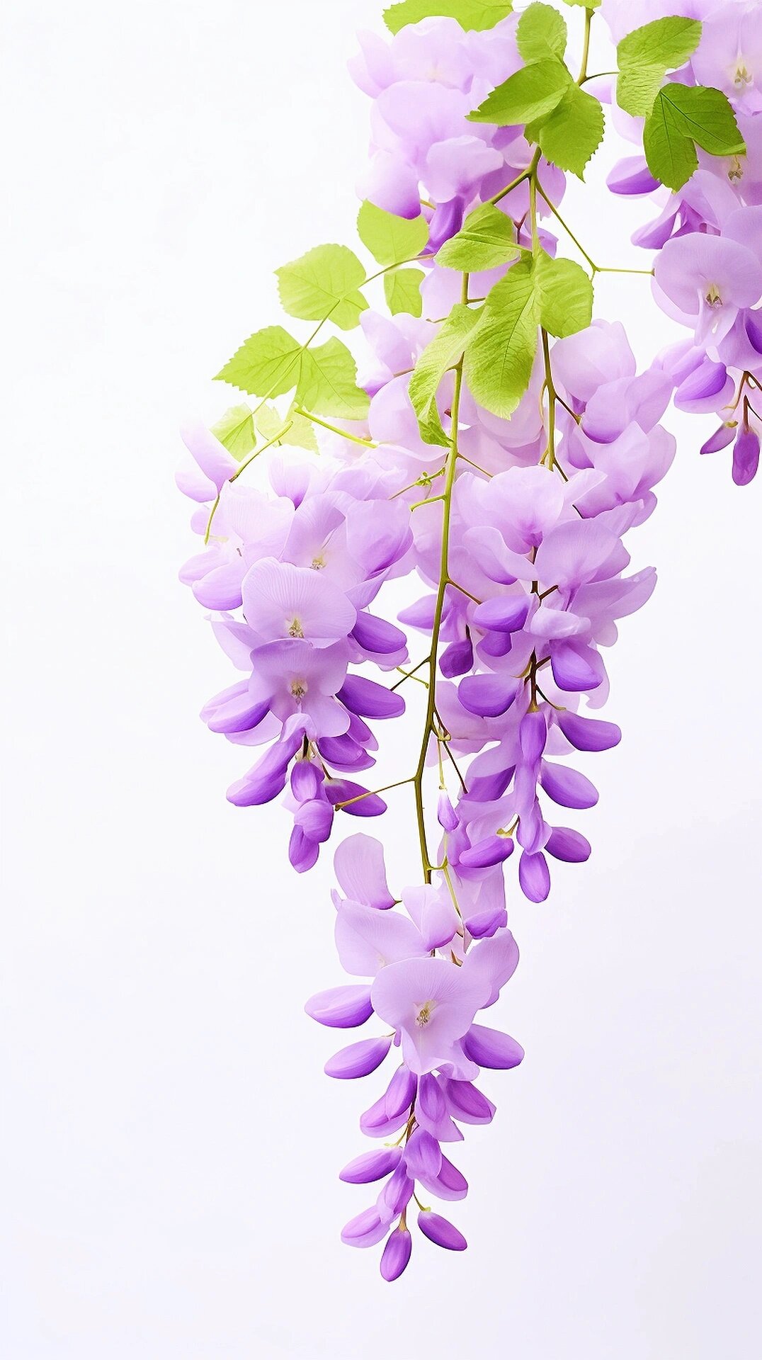 原创高清绘画素材～紫藤花开组图  紫藤花开,繁花似梦.