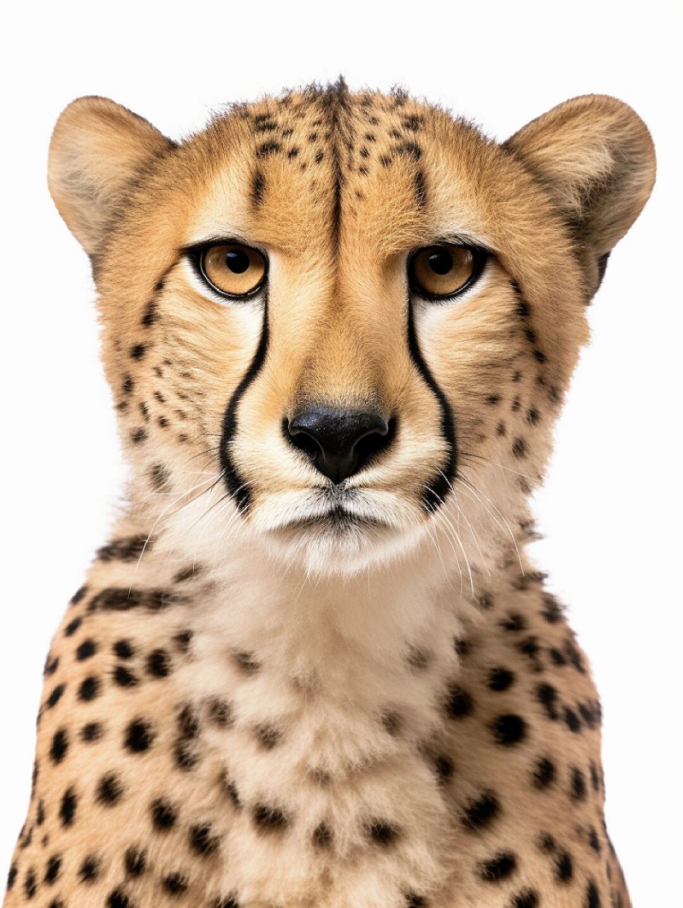 绘画素材豹子特写素材  一笔一划,勾勒出豹子的神秘特写.