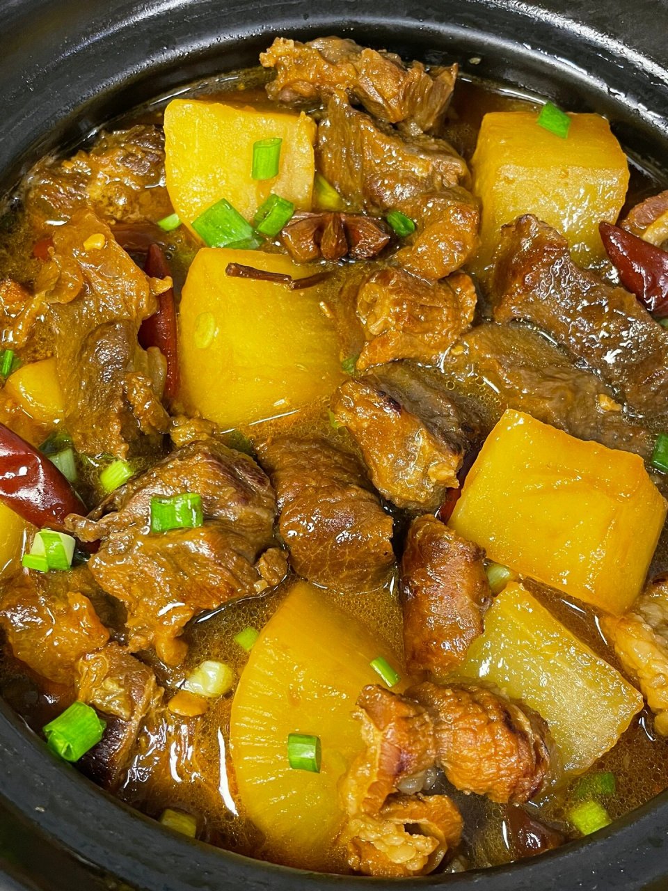 萝卜焖牛腩!入口即化!无敌下饭!