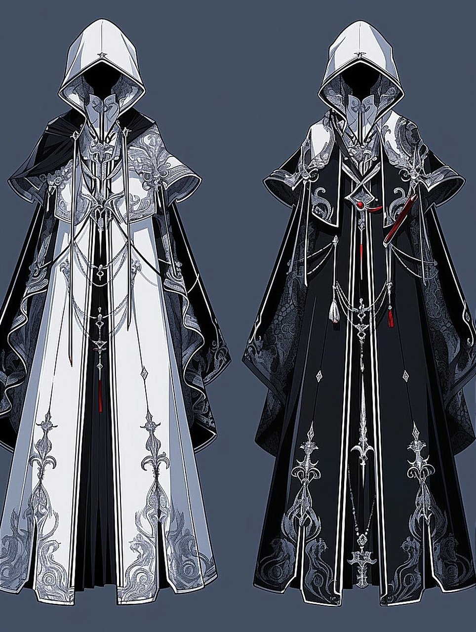 服装设计素材:神明职服  当神明的职服邂逅现代设计,会碰撞出怎样的